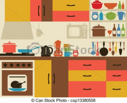 100+ Kitchen Clipart | ClipartLook