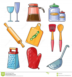 Image result for kitchen tools and equipment clipart ...