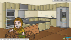 A Saxon Wagon Builder and A Modern Kitchen Background