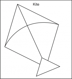 Kite Sketch at PaintingValley.com | Explore collection of ...