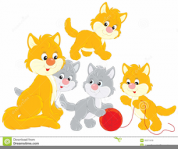 Cute Kittens Clipart | Free Images at Clker.com - vector ...