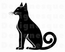 Cat SVG #6, Cat SVG, Kitten SVG, Cat Face Svg, Cute Cat Clipart, Cute Cat  Files for Cricut, Cat Cut Files For Silhouette, Cat Dxf, Png, Eps