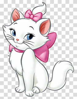 Minnie Mouse Cat Marie Kitten Aristogatos, Cute cat, Marie ...