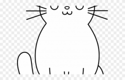 Kittens Clipart Simple - Easy Kitten Drawing - Png Download ...