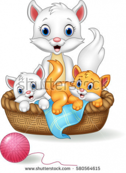 Cat and kitten clipart 4 » Clipart Station