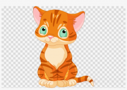 Orange Cat Clipart Cat Kitten Clip Art - Orange Cat Clipart ...