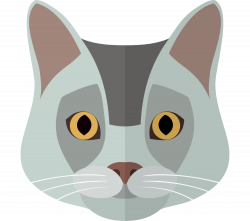 Cat food Kitten Dog - Gray cartoon cat 1500*1329 transprent Png Free ...