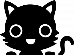 Clipart - Friendly Kitten Icon
