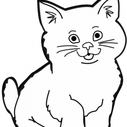 Cat, Kitten, Drawing, Tiger, Illustration, Graphics, Sketch ...