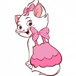 Marie Kitten Princesas The Walt Disney Company Drawing - Pink cat ...