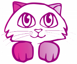 Pink cat Kitten Clip art - cute cat 3300*2755 transprent Png Free ...