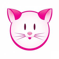 Pink cat Kitten Clip art - Pink cat nose 600*600 transprent Png Free ...