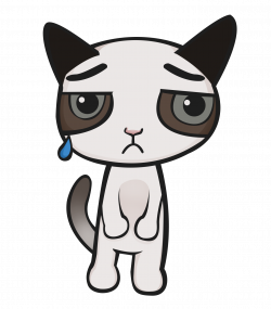 Grumpy Cat Kitten Cat Food Clip art - sad 1399*1600 transprent Png ...