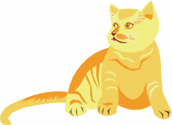 Clipart - Polygonal Cat
