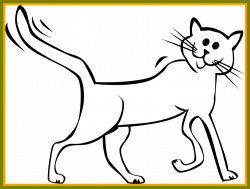 Fascinating Black And White Cat Clipart Collection Dog For Cute ...