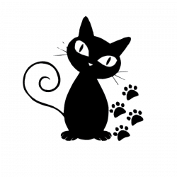 Persian cat Norwegian Forest cat Kitten Black cat Cartoon - Cute ...