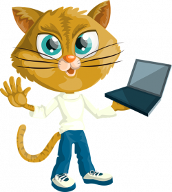 Free Image on Pixabay - Cat, Kitty, Boy, Holding, Laptop | Pre ...
