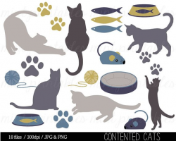 Cat Clipart, Kitten Clipart Clip Art, Animal clipart, Cat ...