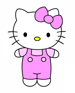 Hello Kitty Drawing Cartoon Sketch - Hello Kitty Clipart 600*744 ...