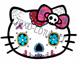TOXiD-LOTUS.NET » Hello Kitty Sugar Skull & Zombie | Ink | Pinterest ...