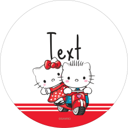 Hello Kitty Templates - Hello Kitty & Dear Daniel Valentine - Labels ...
