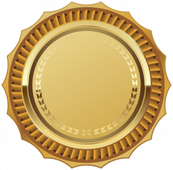 Gold Seal with Ribbon PNG Clipart Image | Gallery Yopriceville ...