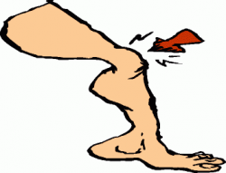 Knee Funny Clipart