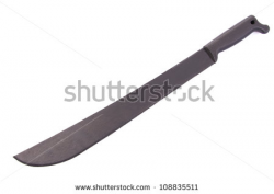 The black big knife isolated | Clipart Panda - Free Clipart ...