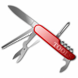 Swiss Army Knife Clipart - Clip Art Bay