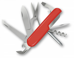 Clipart - swiss knife