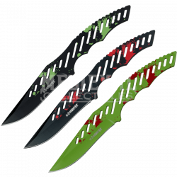 Zombie Hunter Three Piece Throwing Knife Set - MC-ZB-086-3 from ...