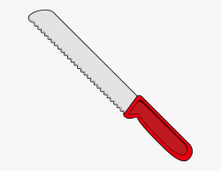Kitchen Engaging Knife Clip Art - Bread Knife Clipart ...