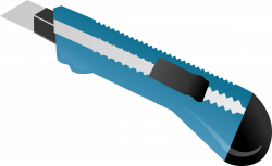 Box cutter utility knife blue razor | Art Ideas | Pinterest