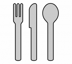 Cutlery Spoon Fork Knife Kitchen Utensil - Cutlery Clipart ...