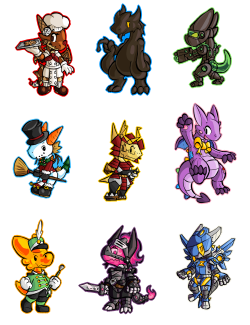 Materria Minis! by BaronKnight -- Fur Affinity [dot] net
