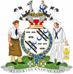 Coat of Arms of Charles Geoffrey Nicholas, Baron Shuttleworth.svg ...