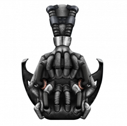 The Dark Knight Rises : Bane's Mask PNG by BillelBe on DeviantArt