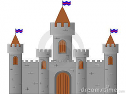 Castle Knights Clip Art | Medieval Castle Royalty Free Stock ...