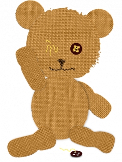 Sad clipart teddy bear - Pencil and in color sad clipart teddy bear