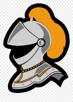 Simple Knight Helmet Clip Art - Middletown Knights - Png ...