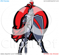 Clipart Knight Standing With A | Clipart Panda - Free ...