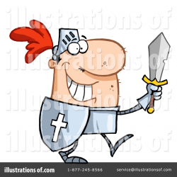Knight Clipart #32188 - Illustration by Hit Toon