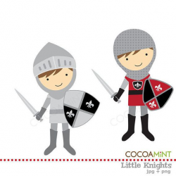 Little Knights Clip Art by cocoamint on Etsy, $3.00 ...