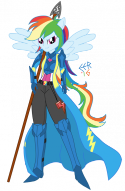 Rainbow Dash, Knight Wonderbolt by E-E-R on DeviantArt