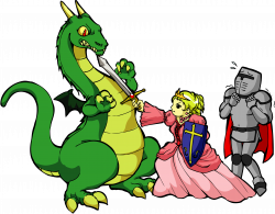 Game Poem 24: The Knight, the Rogue, the Princess, and the Dragon ...