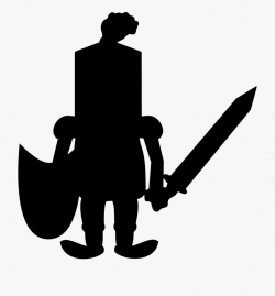 Knight Svg Sword Logo Design - Transparent Knight Clipart ...