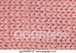 Clipart - Texture of pink knit blanket. large knitting ...