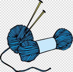 Two blue yarn balls, Yarn Wool Knitting , Free to pull the ...