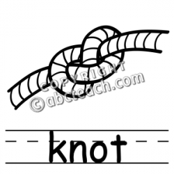 Clip Art: Basic Words: Knot | Clipart Panda - Free Clipart Images