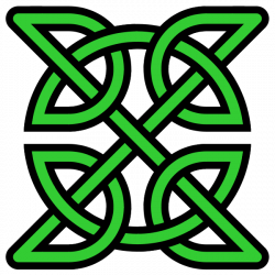 shamrock celtic knot | Celtic-knot-insquare-green-transparentbg.svg ...